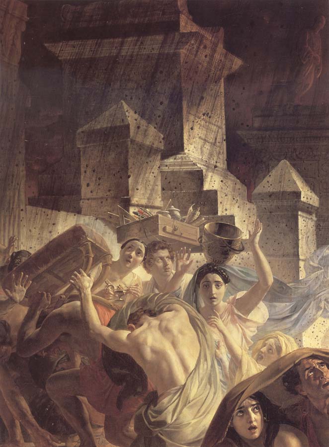 Karl Briullov The Last Day of Pompeii